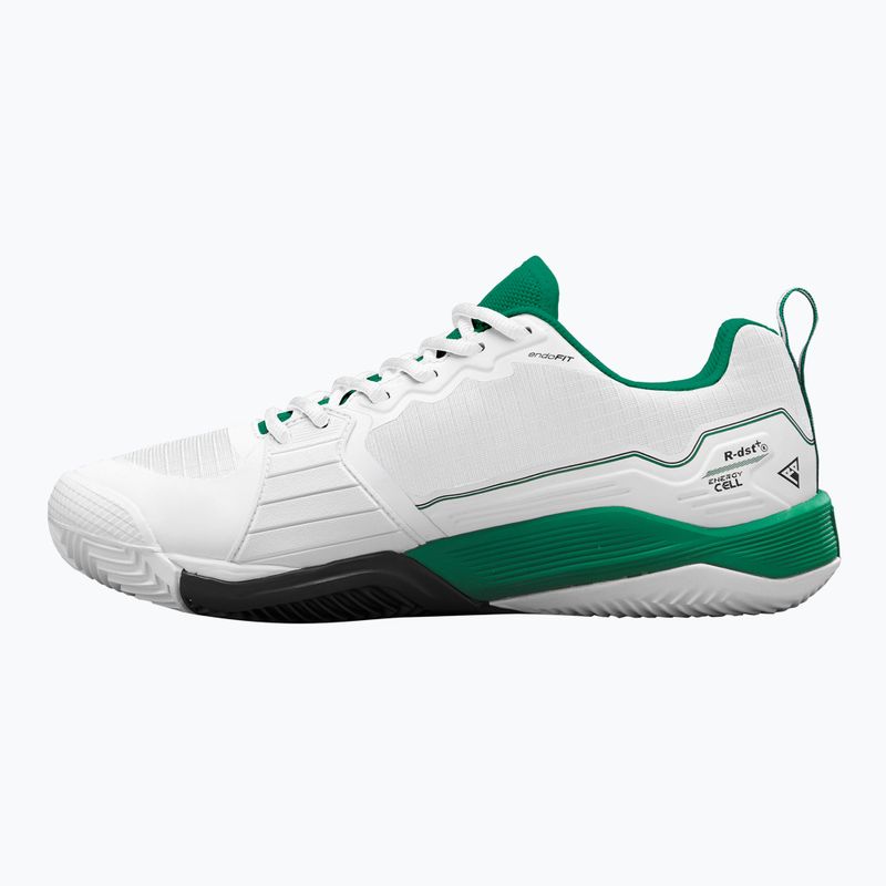 Men's tennis shoes Wilson Rush Pro 4.5 Clay white/ bosphorus/ black 10