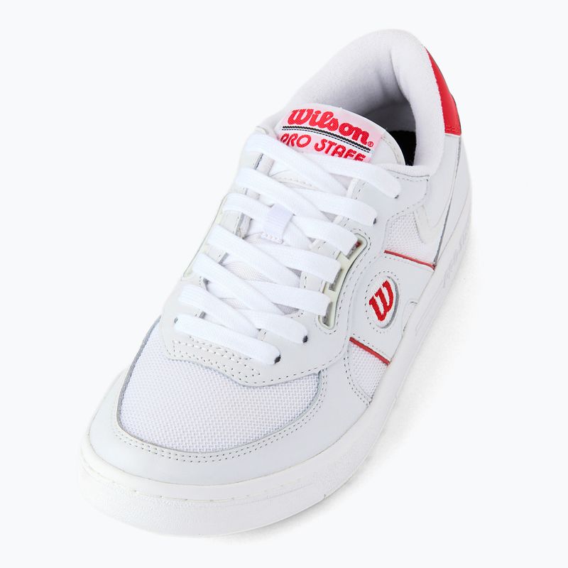 Wilson Pro Staff 87 Mesh white/ white/ infrared shoes 3