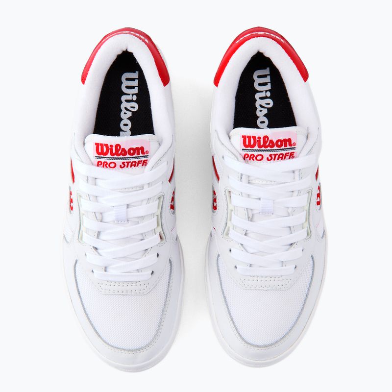 Wilson Pro Staff 87 Mesh white/ white/ infrared shoes 9