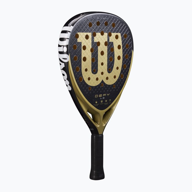 Padel racket Wilson Defy LS black/ gold 2