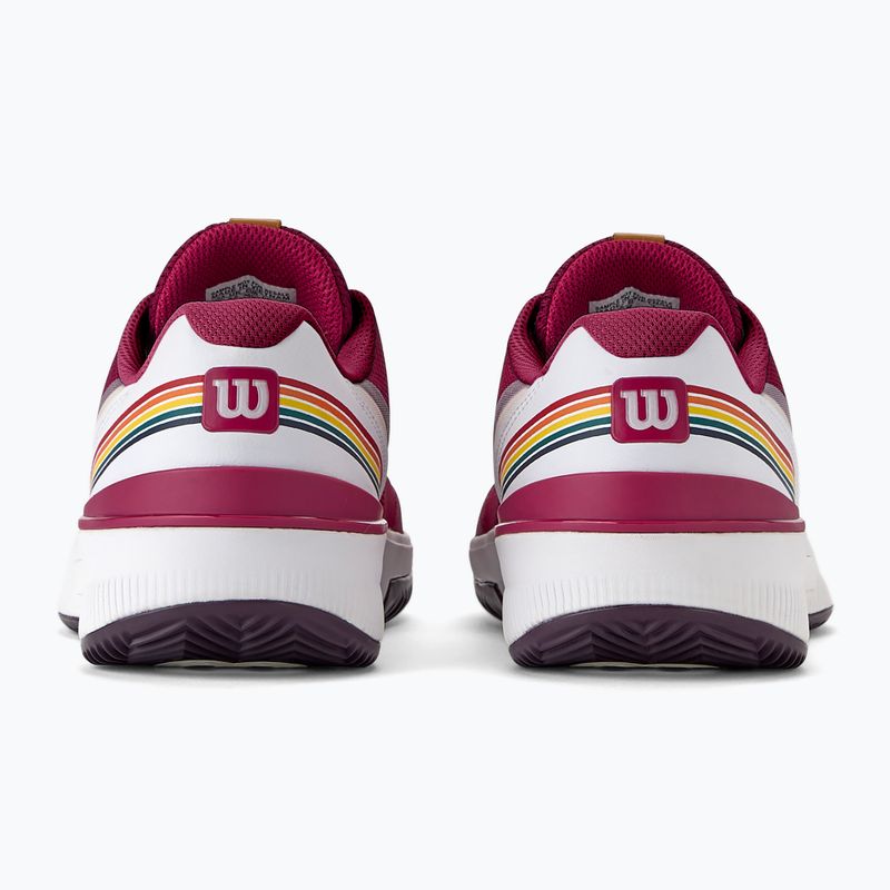 Women's tennis shoes Wilson Intrigue Pro Clay W RG beaujolais/white/ plum perfect 8