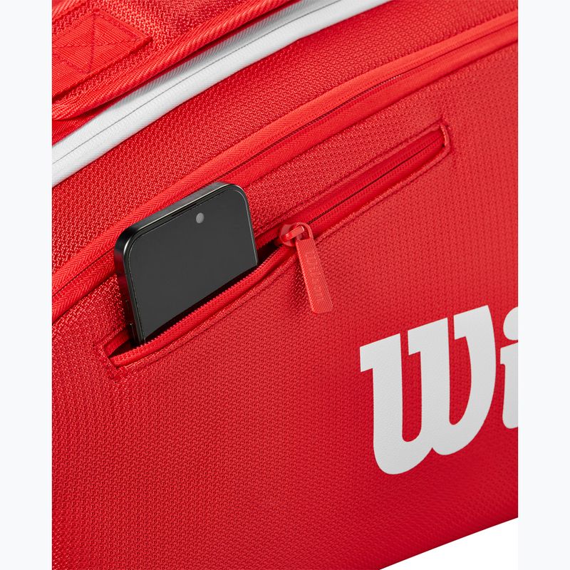 Tennis bag Wilson Super Tour Red 15PK red 6