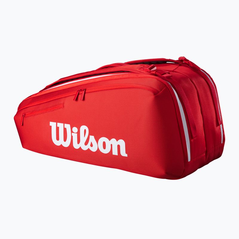 Tennis bag Wilson Super Tour Red 9PK red 2