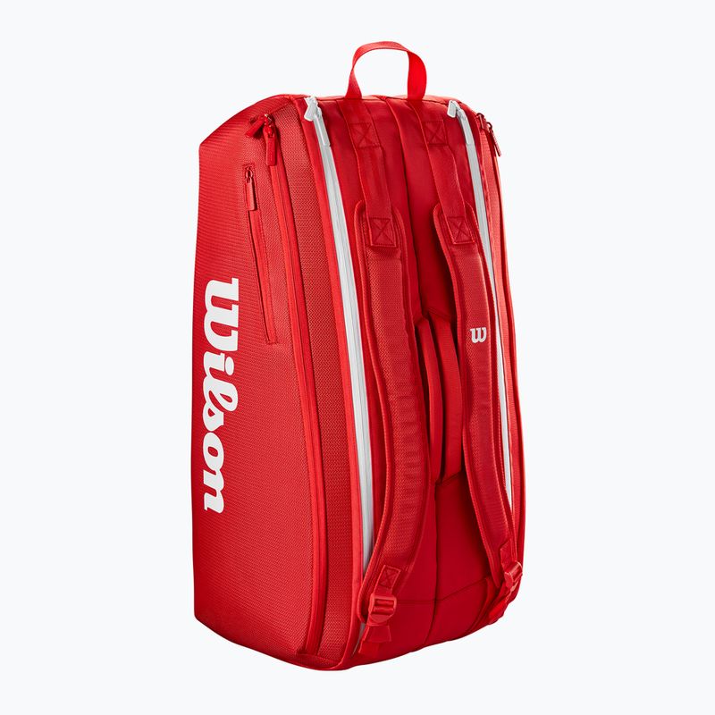 Tennis bag Wilson Super Tour Red 9PK red 3