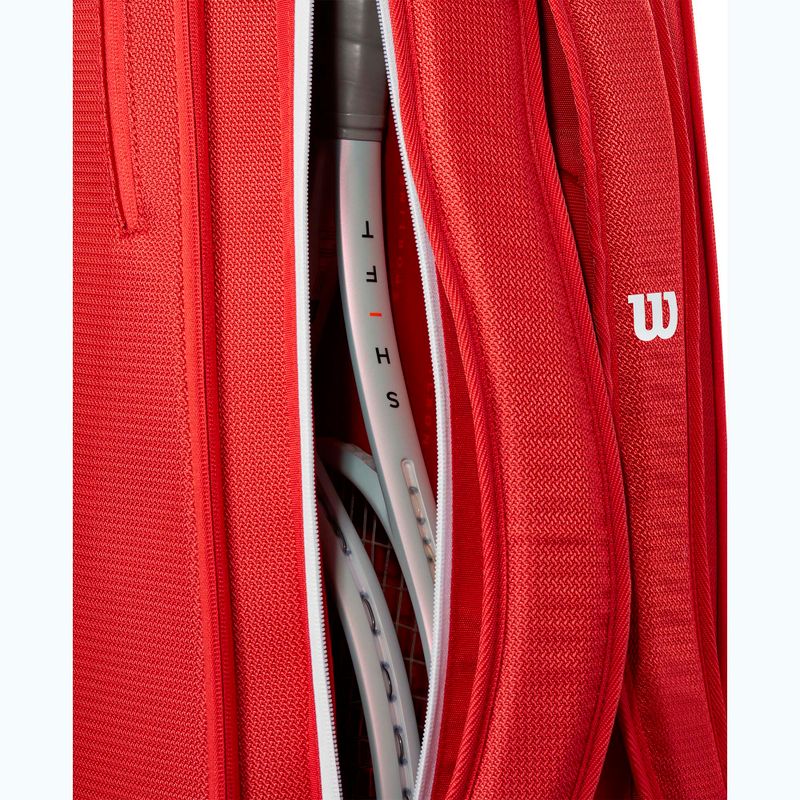 Tennis bag Wilson Super Tour Red 6PK red 8