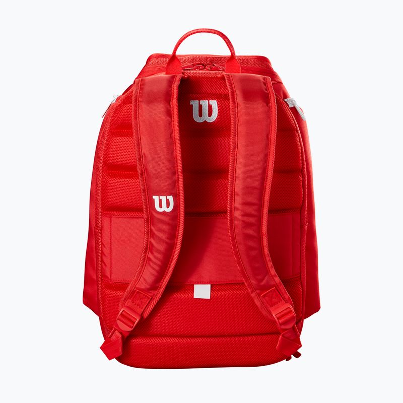 Tennis backpack Wilson Super Tour red 3