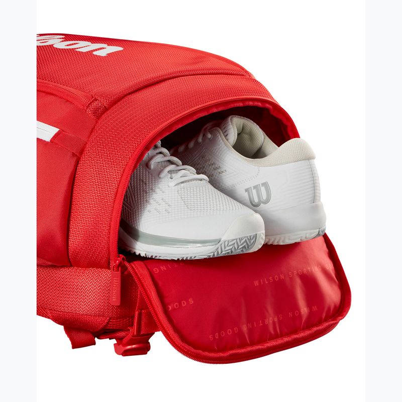 Tennis backpack Wilson Super Tour red 9
