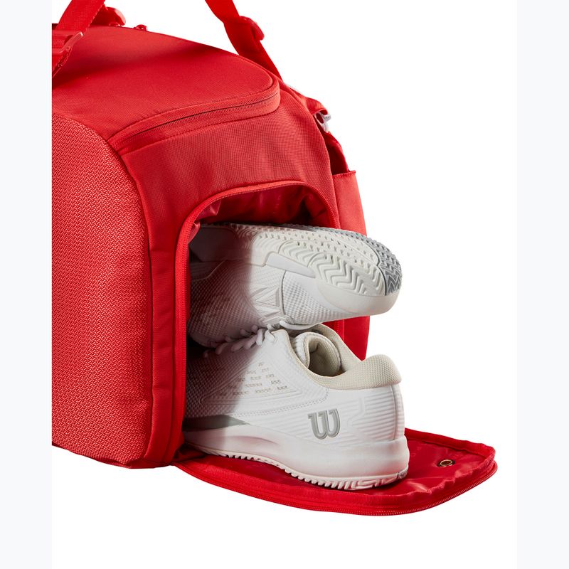 Tennis bag Wilson Super Tour Red Small Duffel red 4
