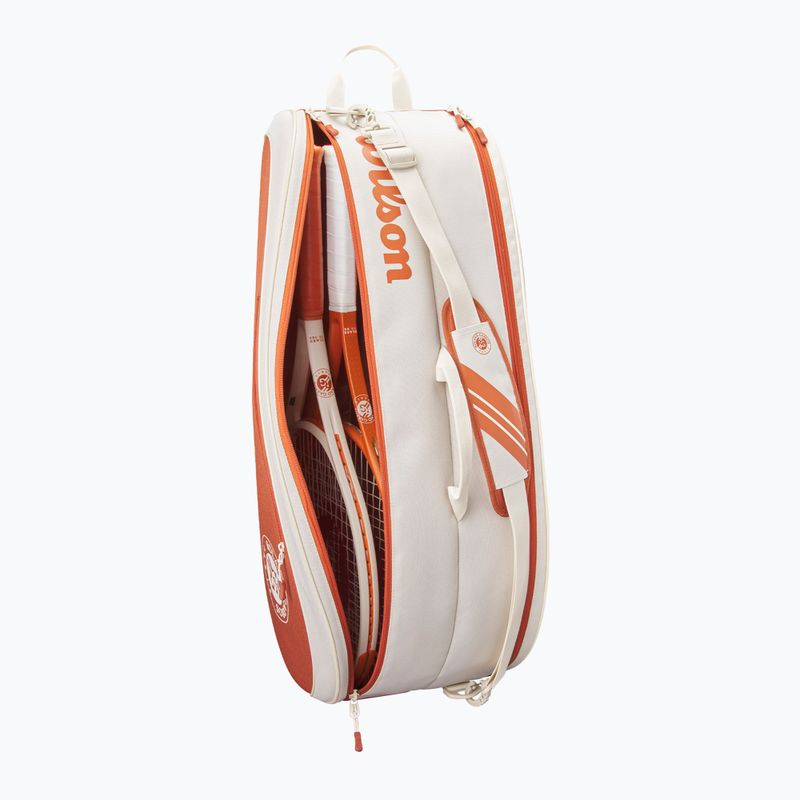 Tennis bag Wilson Roland Garros Team 6PK 2005 cream/ clay 6