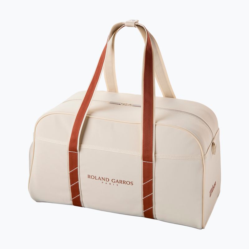 Tennis bag Wilson Roland Garros Small Duffel 2025 cream/ clay 2
