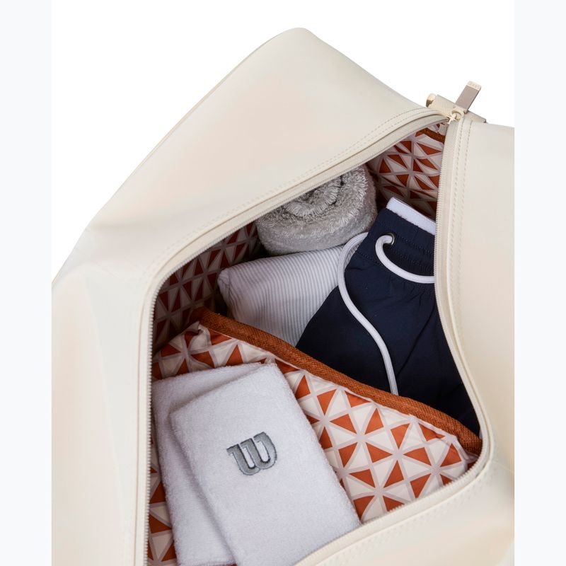 Tennis bag Wilson Roland Garros Small Duffel 2025 cream/ clay 5