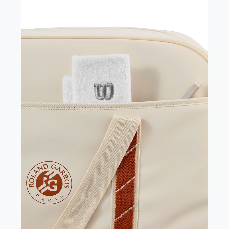 Tennis bag Wilson Roland Garros Small Duffel 2025 cream/ clay 6