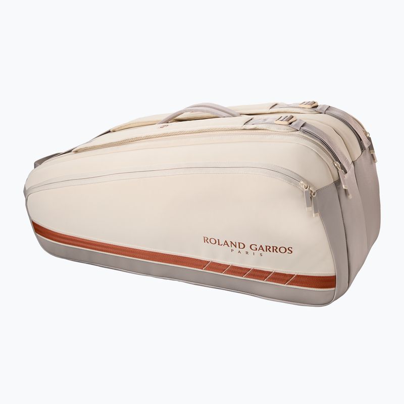 Wilson Roland Garros Super Tour tennis bag 9PK cream/ clay 2