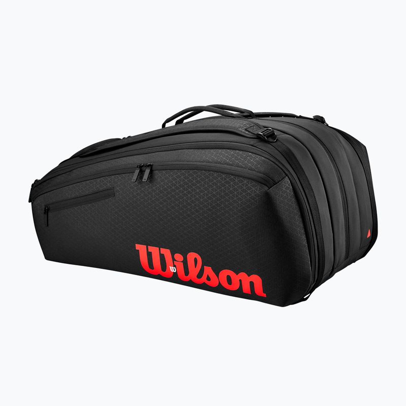 Wilson Clash V3 Super Tour tennis bag black/ infrared 2