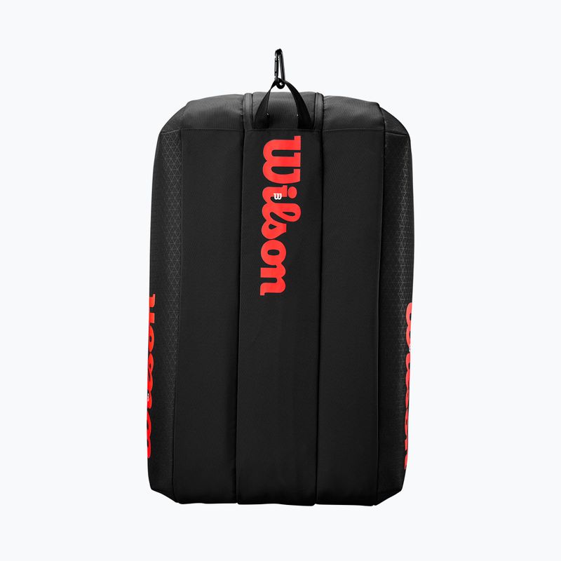 Wilson Clash V3 Super Tour tennis bag black/ infrared 5