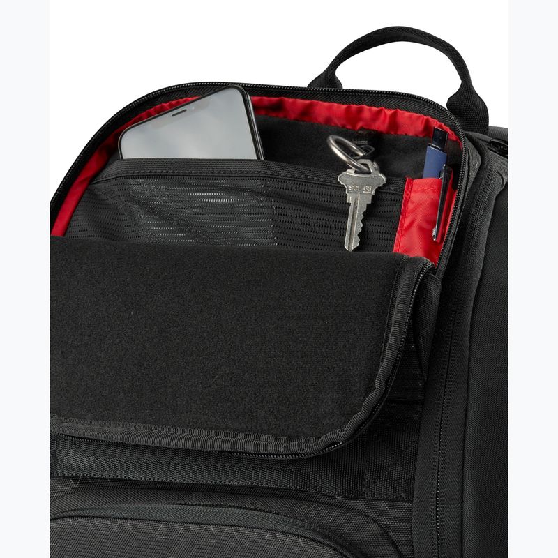 Tennis backpack Wilson Clash V3 Super Tour black/ infrared 9