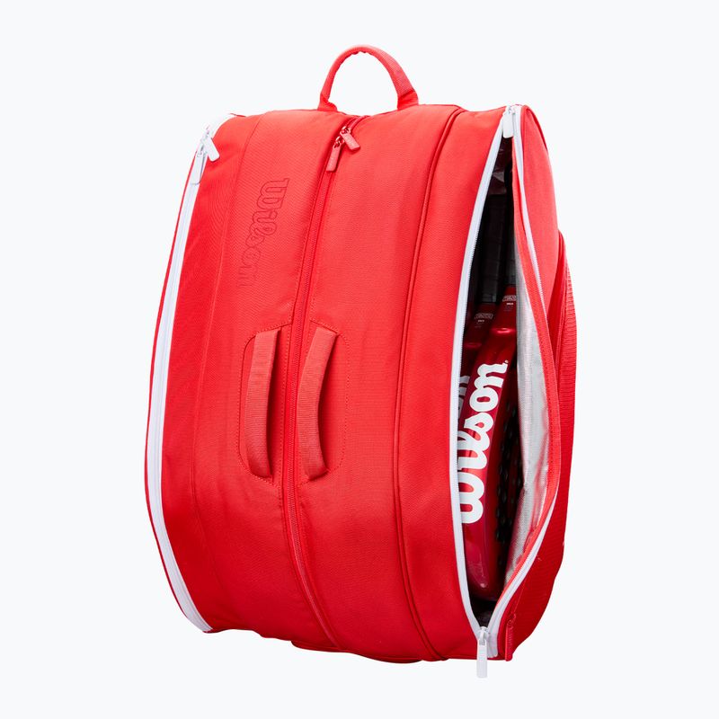Padel bag Wilson Padel Tour red 3