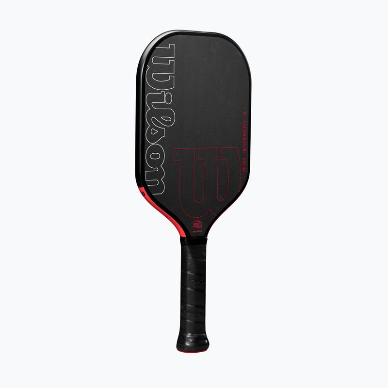 Wilson Blaze Edgeless 13 black/red pickleball racket 2