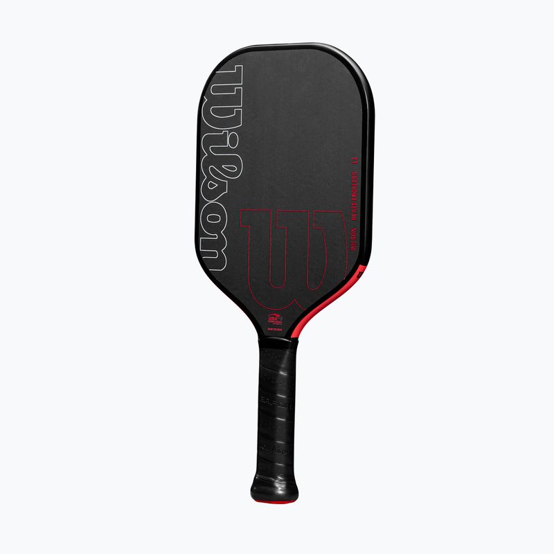 Wilson Blaze Edgeless 13 black/red pickleball racket 3