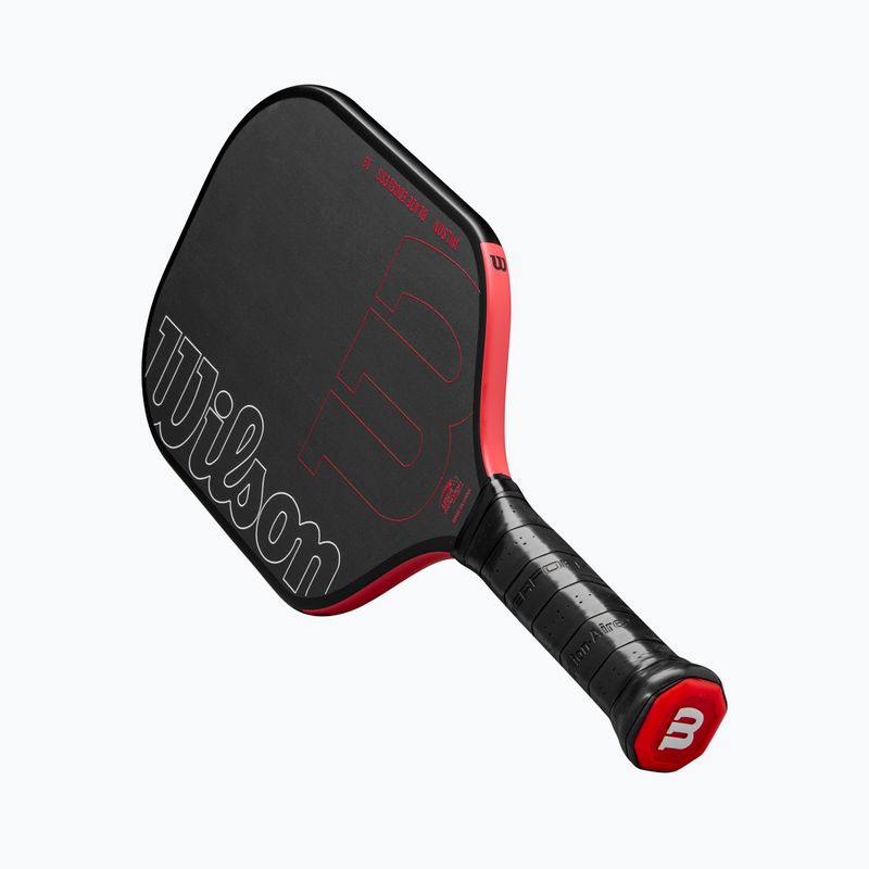 Wilson Blaze Edgeless 13 black/red pickleball racket 4