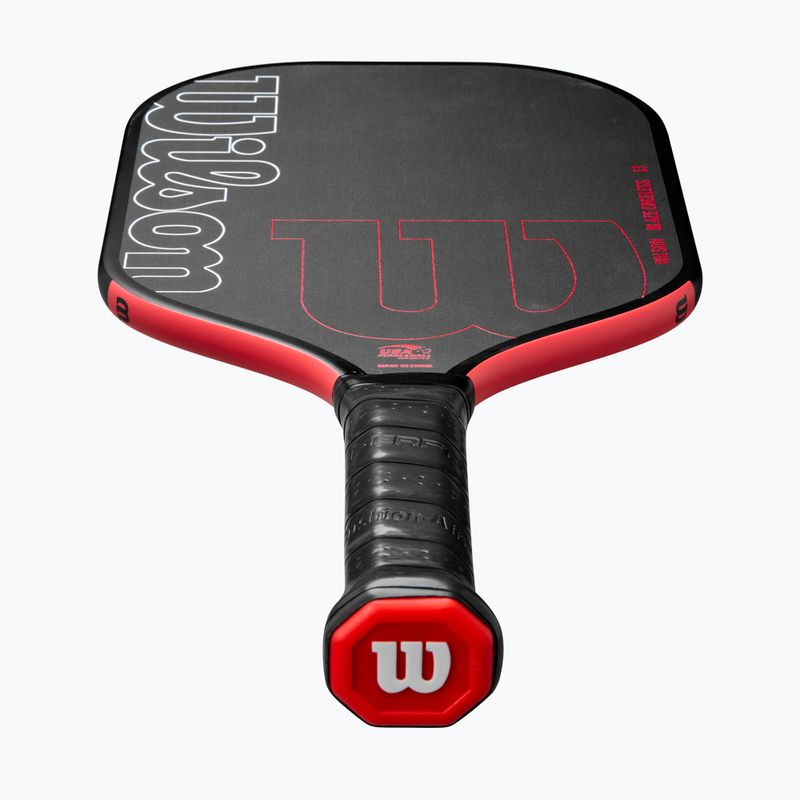 Wilson Blaze Edgeless 13 black/red pickleball racket 5