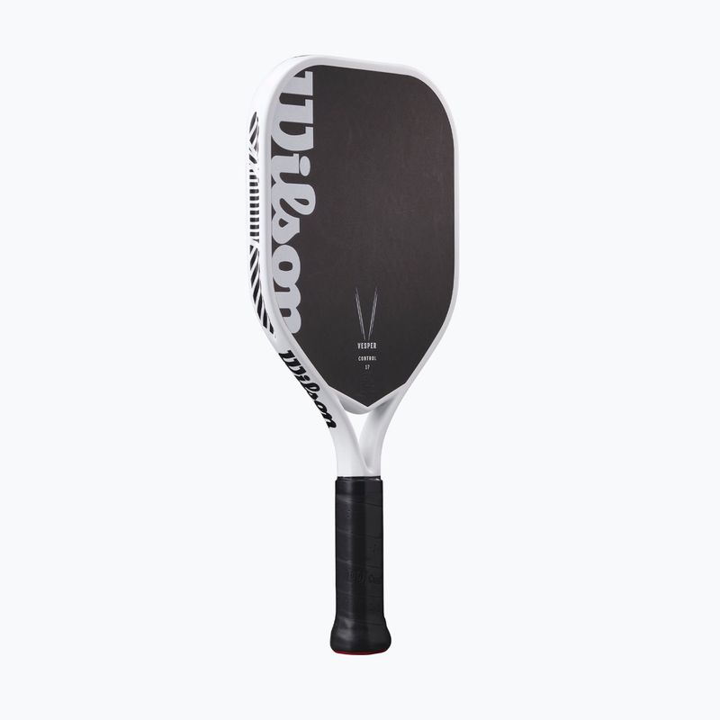 Wilson Vesper Control 17 black pickleball racket 2