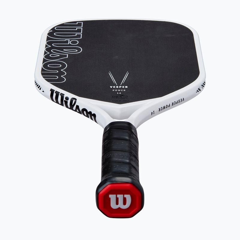 Wilson Vesper Power 14 black pickleball racket 5