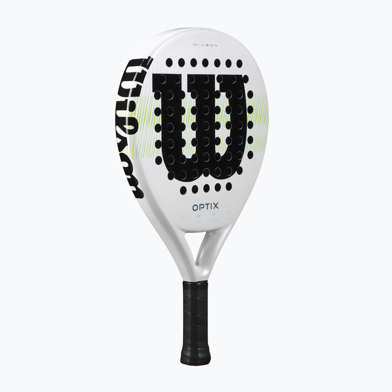 Padel racket Wilson Optix V1 white 2