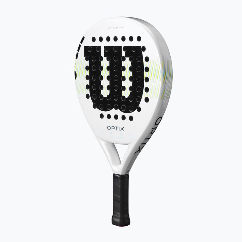 Padel racket Wilson Optix V1 white 3