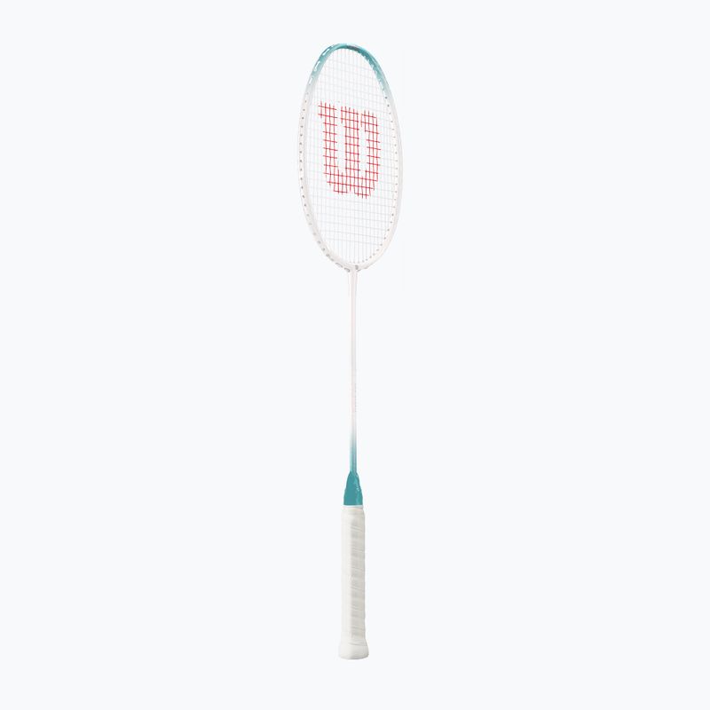 Badminton racket Wilson Fierce 200 teal/white 2