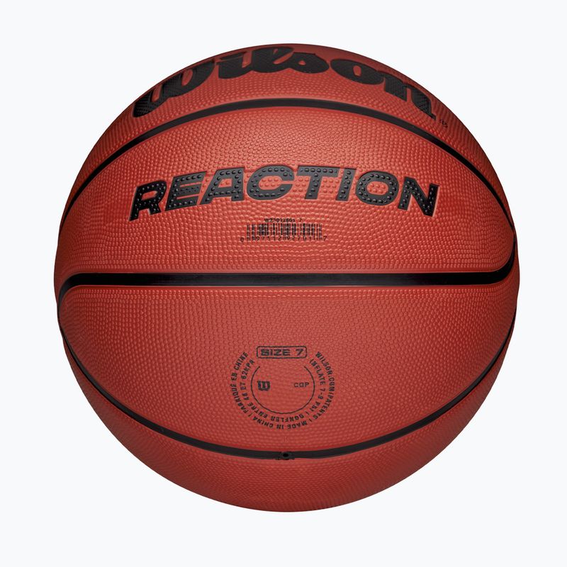 Basketball Wilson Reaction brown size 7 6