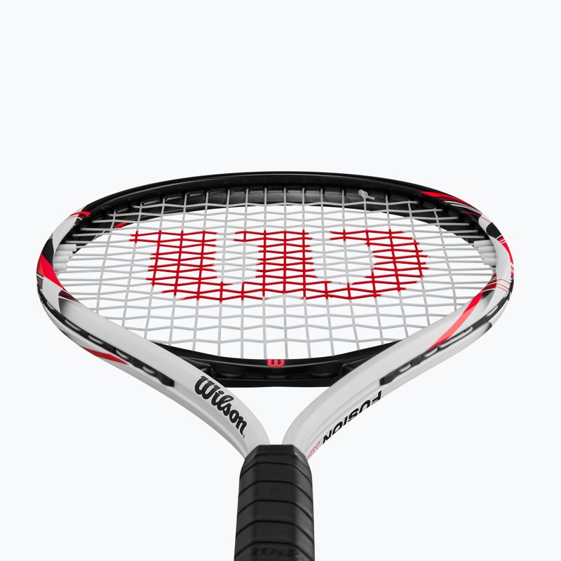 Tennis racket Wilson Fusion XL white/black 4