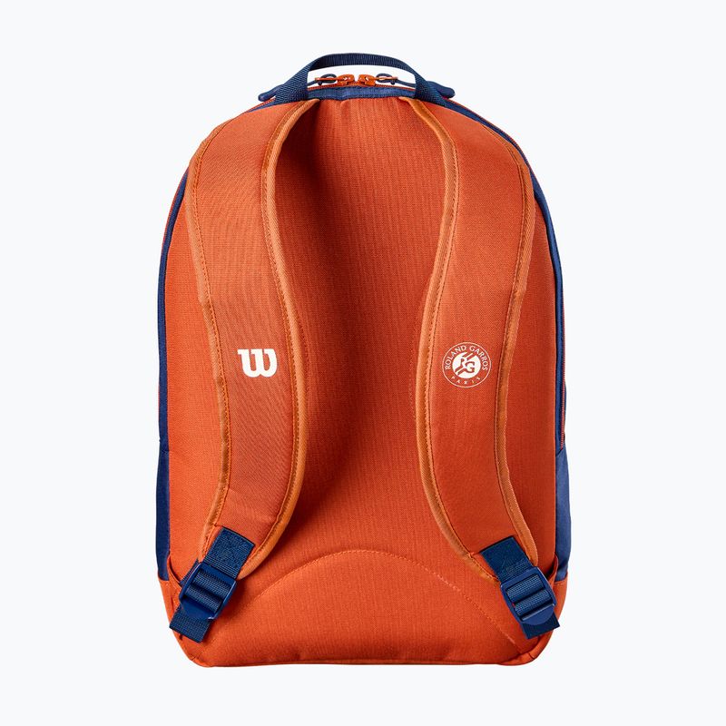 Children's tennis backpack Wilson Roland Garros Team 2026 Jr 19 l clay/navy 2
