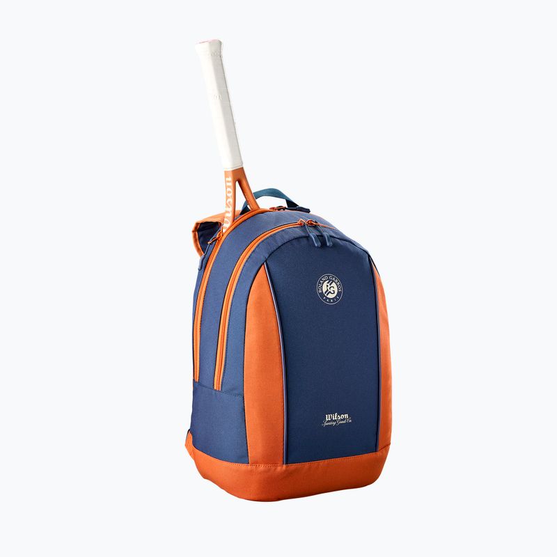 Children's tennis backpack Wilson Roland Garros Team 2026 Jr 19 l clay/navy 3