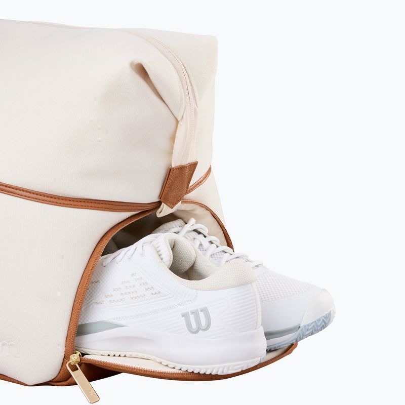 Tennis bag Wilson Roger Federer Lawn Practice Duffel 6Pk cream 2