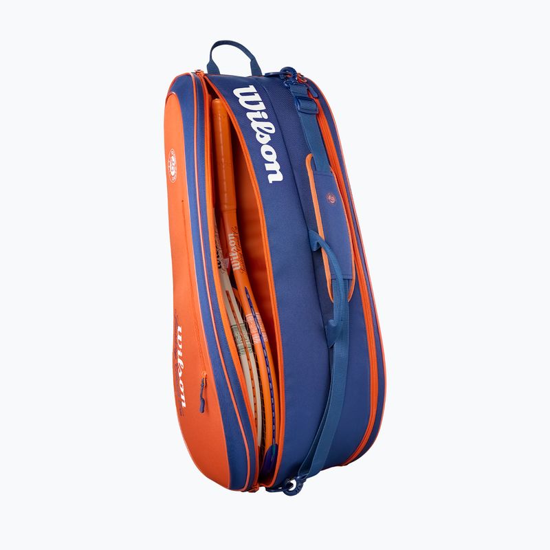 Tennis bag Wilson Roland Garros Team 6Pk 2026 clay/navy 4