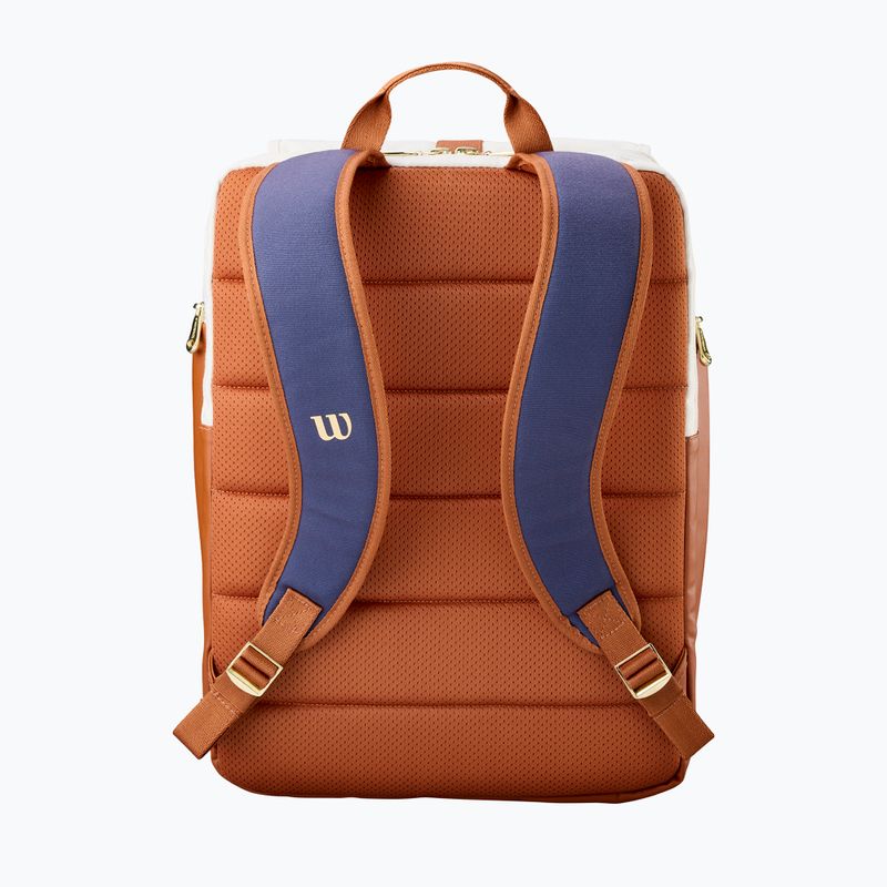 Tennis backpack Wilson Heritage V2 cream/clay 2
