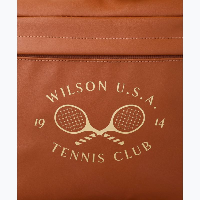 Tennis backpack Wilson Heritage V2 cream/clay 8