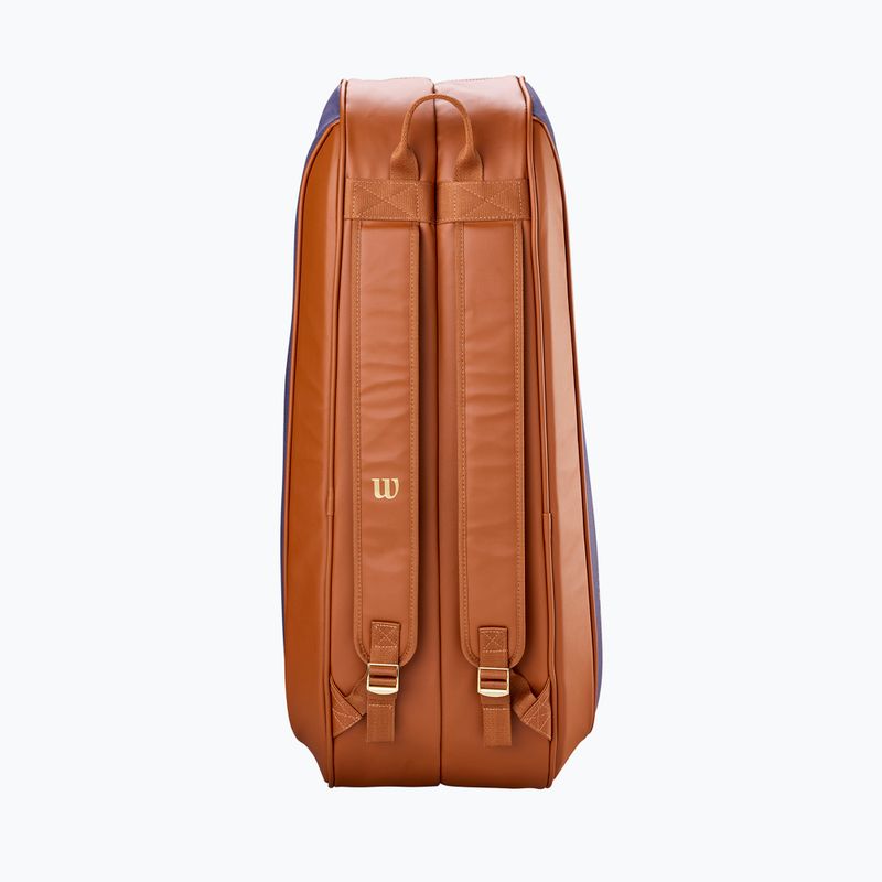 Tennis bag Wilson Heritage V2 6Pk cream/clay/navy 4