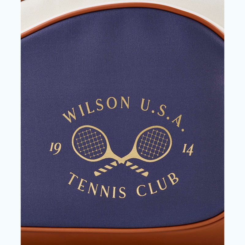 Tennis bag Wilson Heritage V2 6Pk cream/clay/navy 8