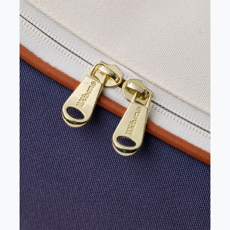 Tennis bag Wilson Heritage V2 12Pk cream/clay/navy 7