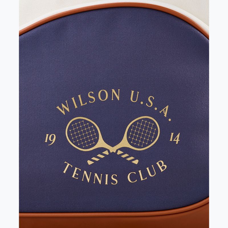 Tennis bag Wilson Heritage V2 12Pk cream/clay/navy 8