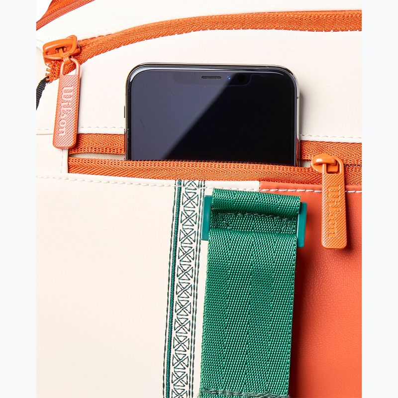 Tennis bag Wilson Roland Garros Small Duffel 2026 cream/clay/green 7