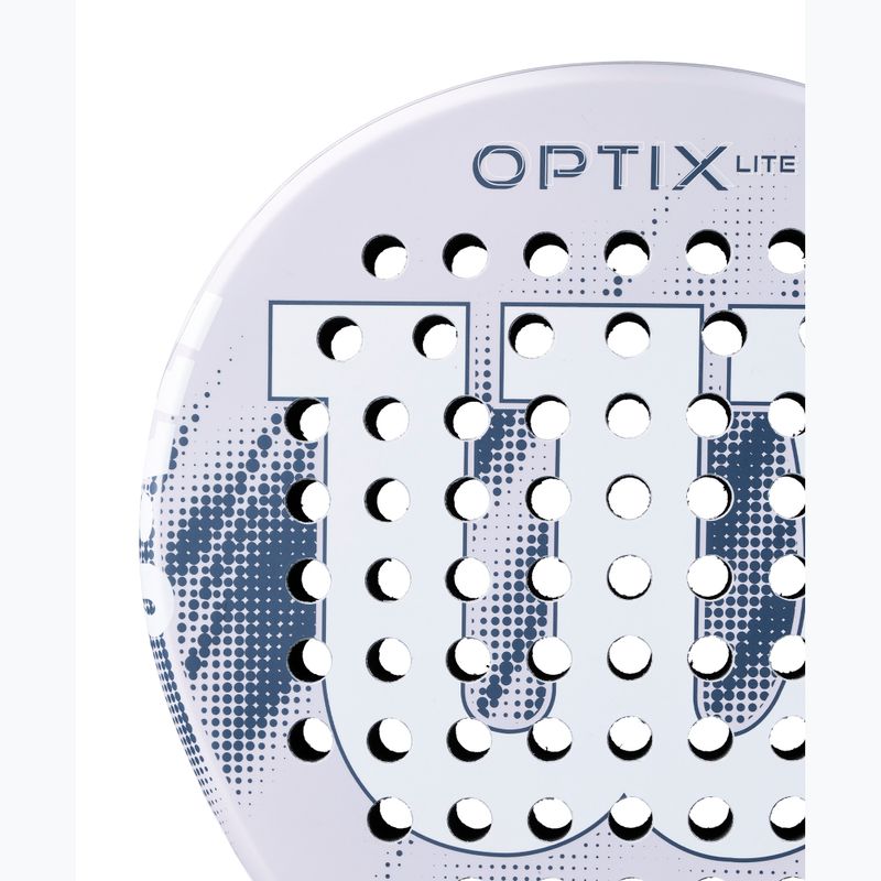 Padel racket Wilson Optix V2 Lite lilac 6