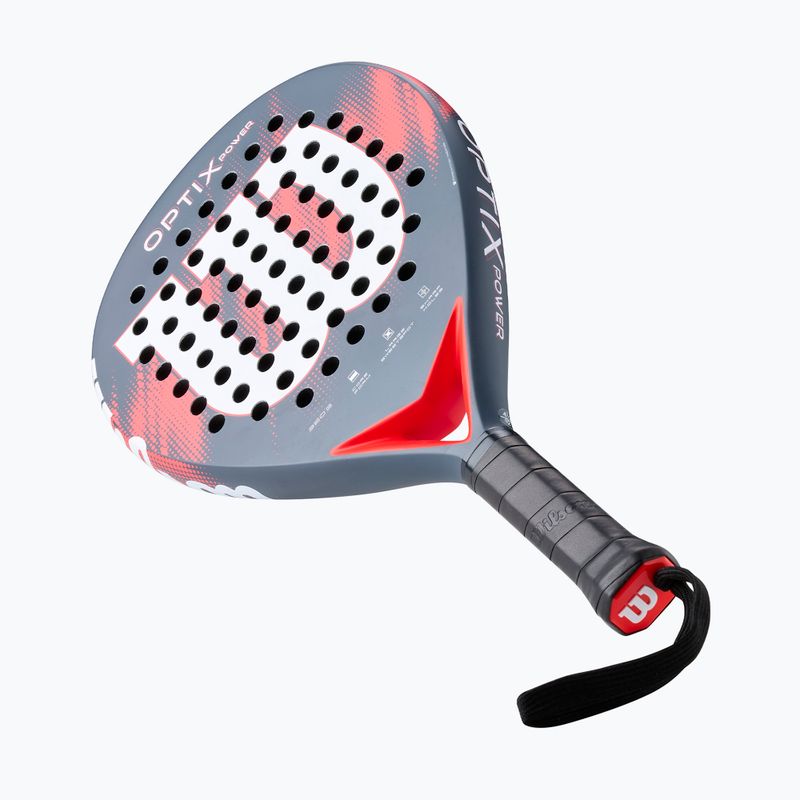 Padel racket Wilson Optix V2 Power red 4