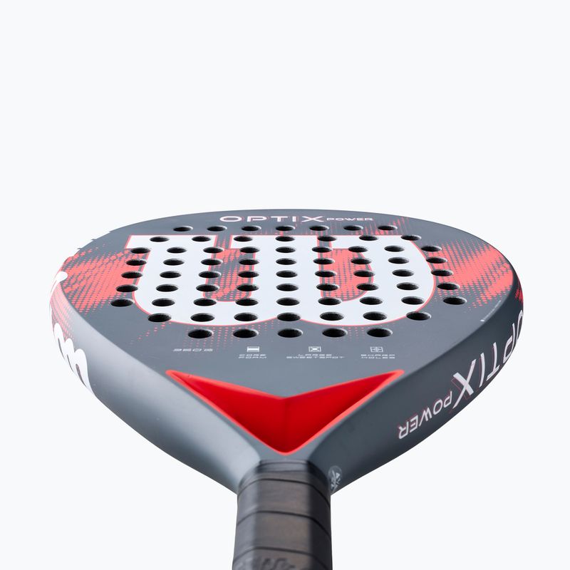 Padel racket Wilson Optix V2 Power red 5