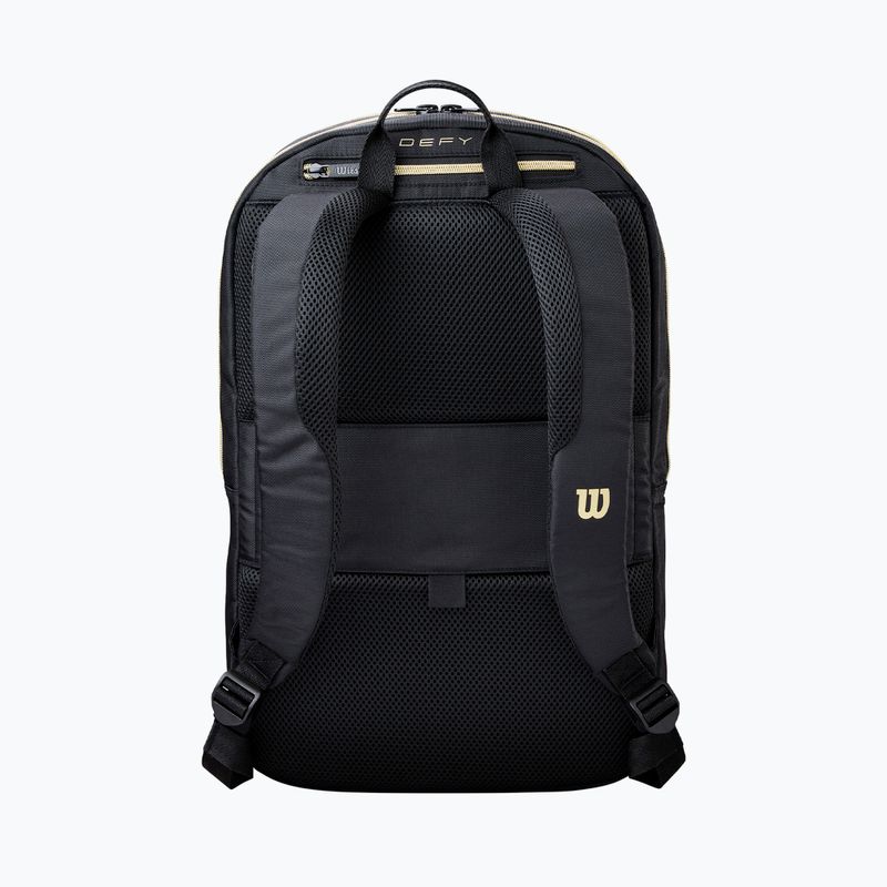 Padel backpack Wilson Defy Padel black/gold 2