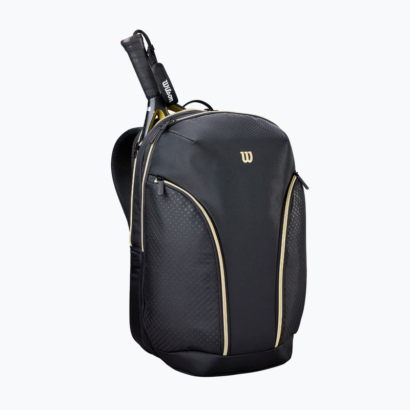 Padel backpack Wilson Defy Padel black/gold 3