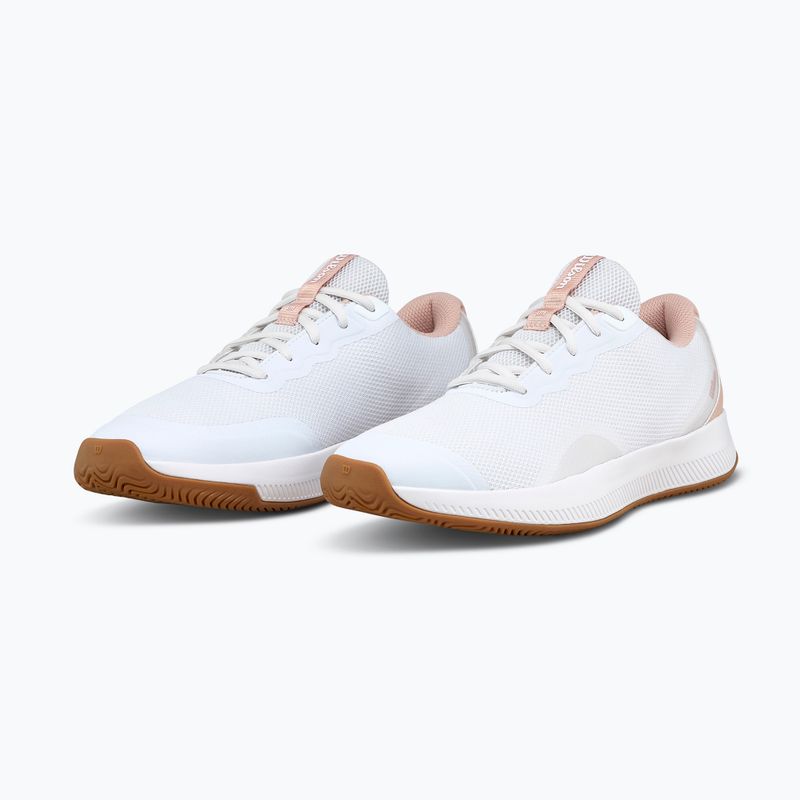 Women's tennis shoes Wilson Intrigue Lite white/cameo rose/gum 10