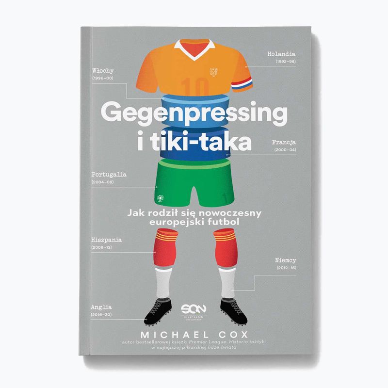 SQN Publishing's book 'Gegenpressing and tiki-taka. How modern European football was born" Michael Cox 1295840